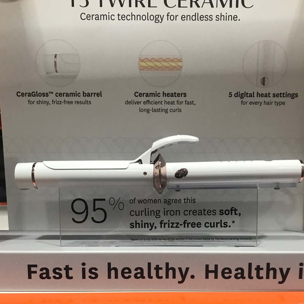 T3 Twirl 1.25 Inch Ceramic Curling Iron - Picture 3 of 5